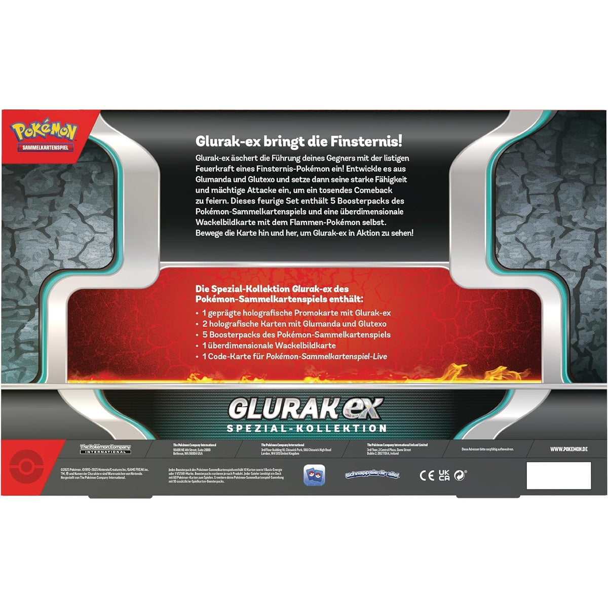 Pokémon-Sammelkartenspiel: Spezial-Kollektion Glurak-ex kaufen – Original Pokémon bei DrisoCard