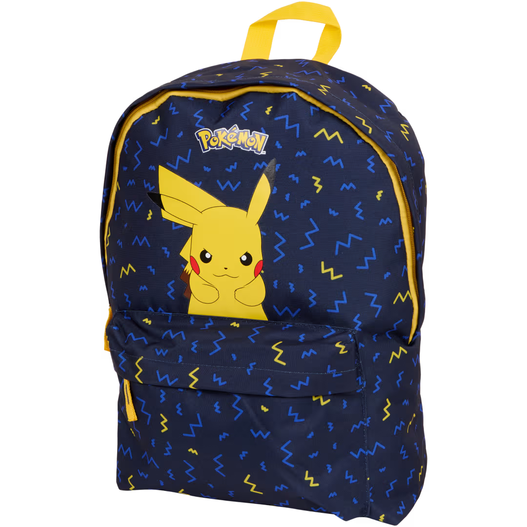 Pokémon Rucksack für Schule & Kindergarten – 2 Reißverschlussfächer – Pokémon Motiv kaufen – Original Pokémon bei DrisoCard