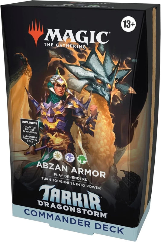 Magic the Gathering – Tarkir Dragonstorm Commander Deck – Abzan Armor ENGLISH
