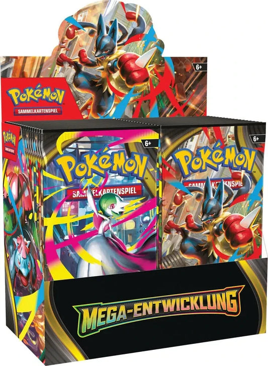 Pokémon Booster Display – Mega Entwicklung – Vorbestellung 10.10. – DE