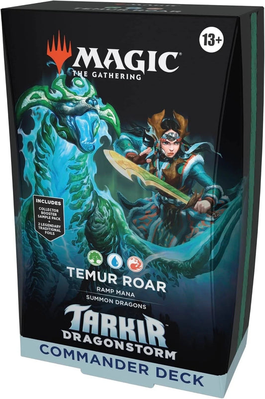 Magic the Gathering – Tarkir Dragonstorm Commander Deck – Temur Roar ENGLISH