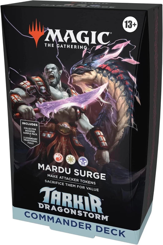 Magic the Gathering – Tarkir Dragonstorm Commander Deck – Mardu Surge ENGLISH