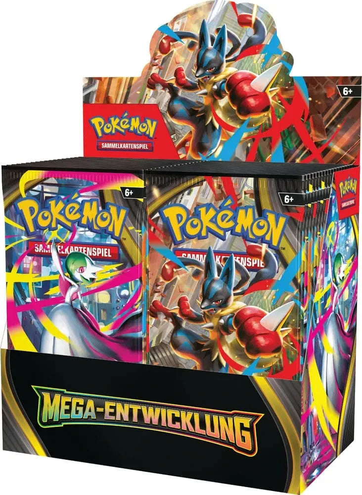 Pokémon Booster Display – Mega Entwicklung – Vorbestellung 10.10. – DE