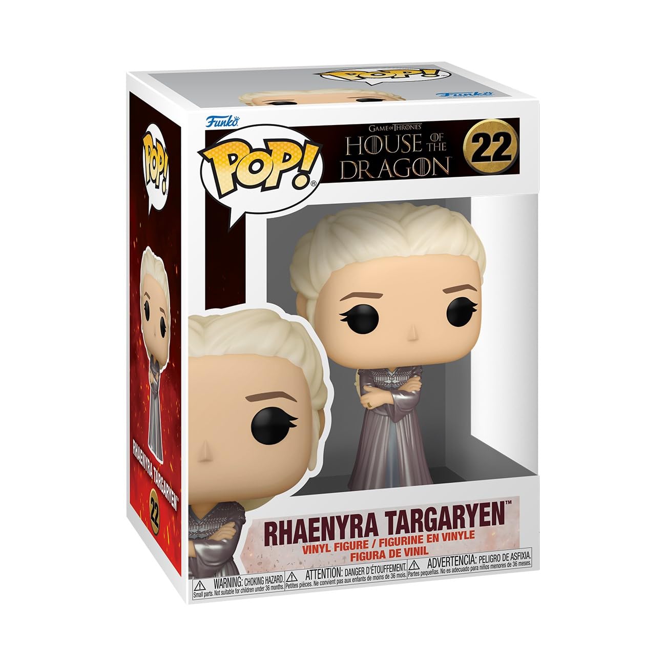 Funko House of The Dragon Rhaenyra Targaryen Vinyl Figur 22 Unisex Pop! Standard