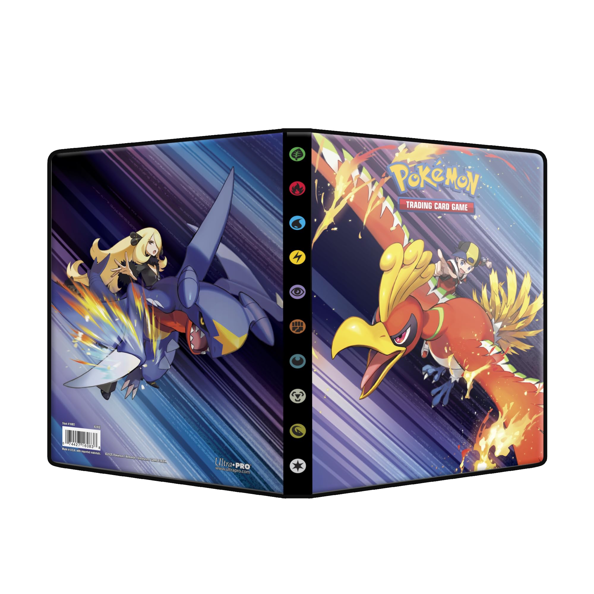 Ultra PRO - Scarlet & Violet: Destined Rivals 4-Pocket-Portfolio für Pokémon | Karten-Portfolio-Album für 80+ Karten & übergroßer Kartenspeicher, Sammelkarten-Display & Schutz
