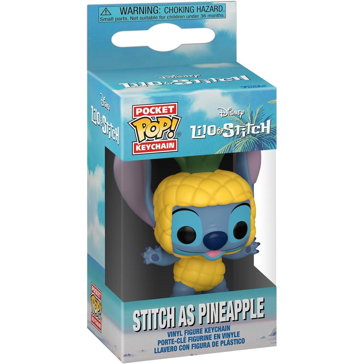 Funko Pop! Keychain Disney – Stitch als Ananas – Lilo & Stitch Schlüsselanhänger – Offizielles Merchandise kaufen – Original Disney bei DrisoCard