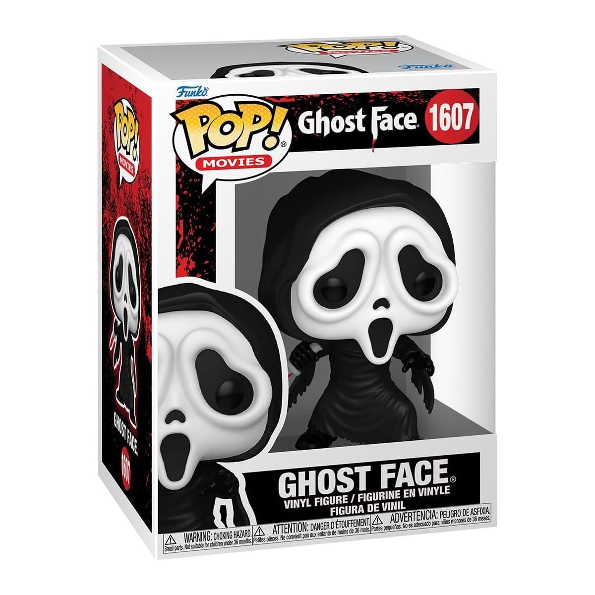 Funko Pop! Movies #1607 – Ghost Face Vinylfigur – Scream Horrorfilm Sammlerfigur & Geschenk kaufen – Original Spielwaren / Sonstiges bei DrisoCard