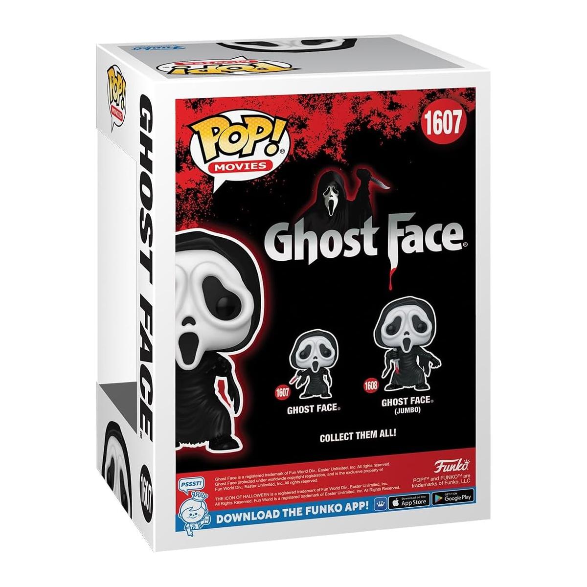 Funko Pop! Movies #1607 – Ghost Face Vinylfigur – Scream Horrorfilm Sammlerfigur & Geschenk kaufen – Original Spielwaren / Sonstiges bei DrisoCard