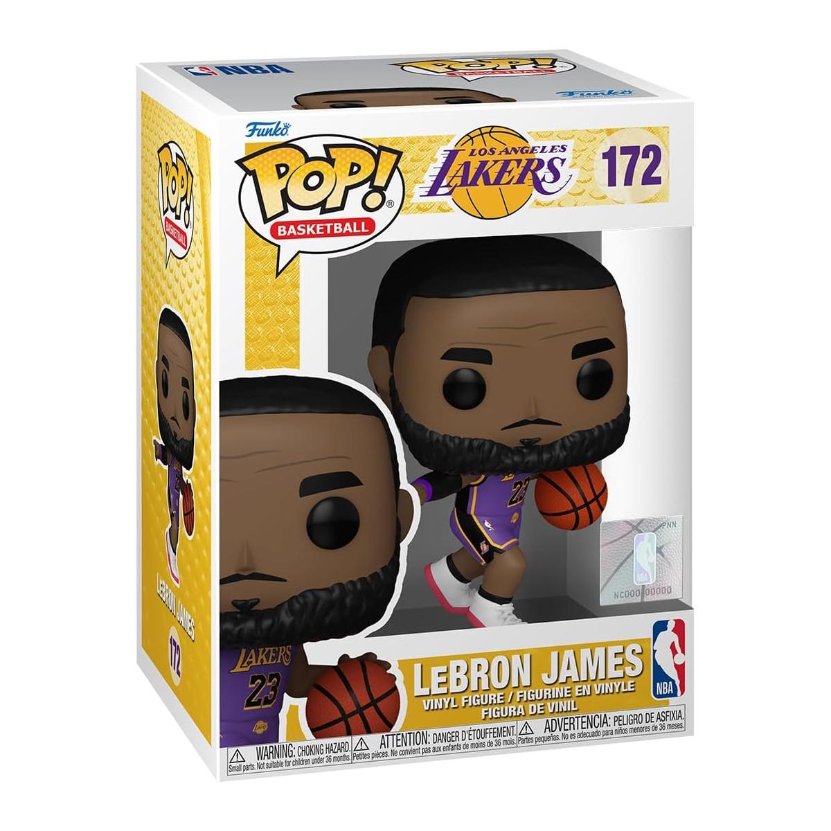 Funko Pop! NBA #172 – LeBron James Los Angeles Lakers Vinylfigur – Basketball Sammlerfigur & Fan-Merch kaufen – Original Spielwaren / Sonstiges bei DrisoCard