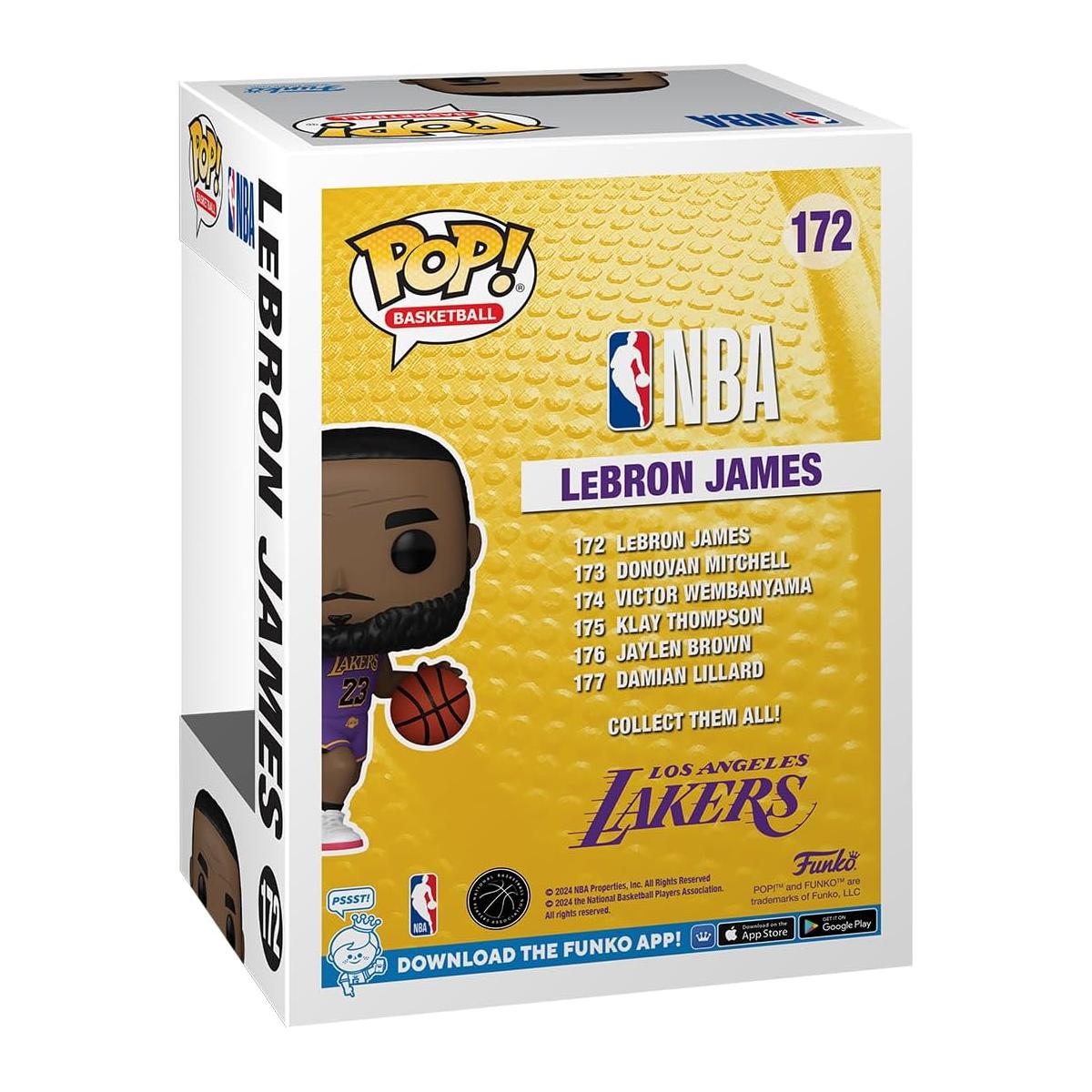 Funko Pop! NBA #172 – LeBron James Los Angeles Lakers Vinylfigur – Basketball Sammlerfigur & Fan-Merch kaufen – Original Spielwaren / Sonstiges bei DrisoCard
