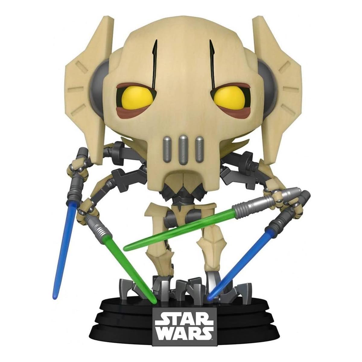 Funko Pop! Star Wars #449 – General Grievous mit Lichtschwertern – Exclusive Vinylfigur & Sammlerfigur kaufen – Original Spielwaren / Sonstiges bei DrisoCard