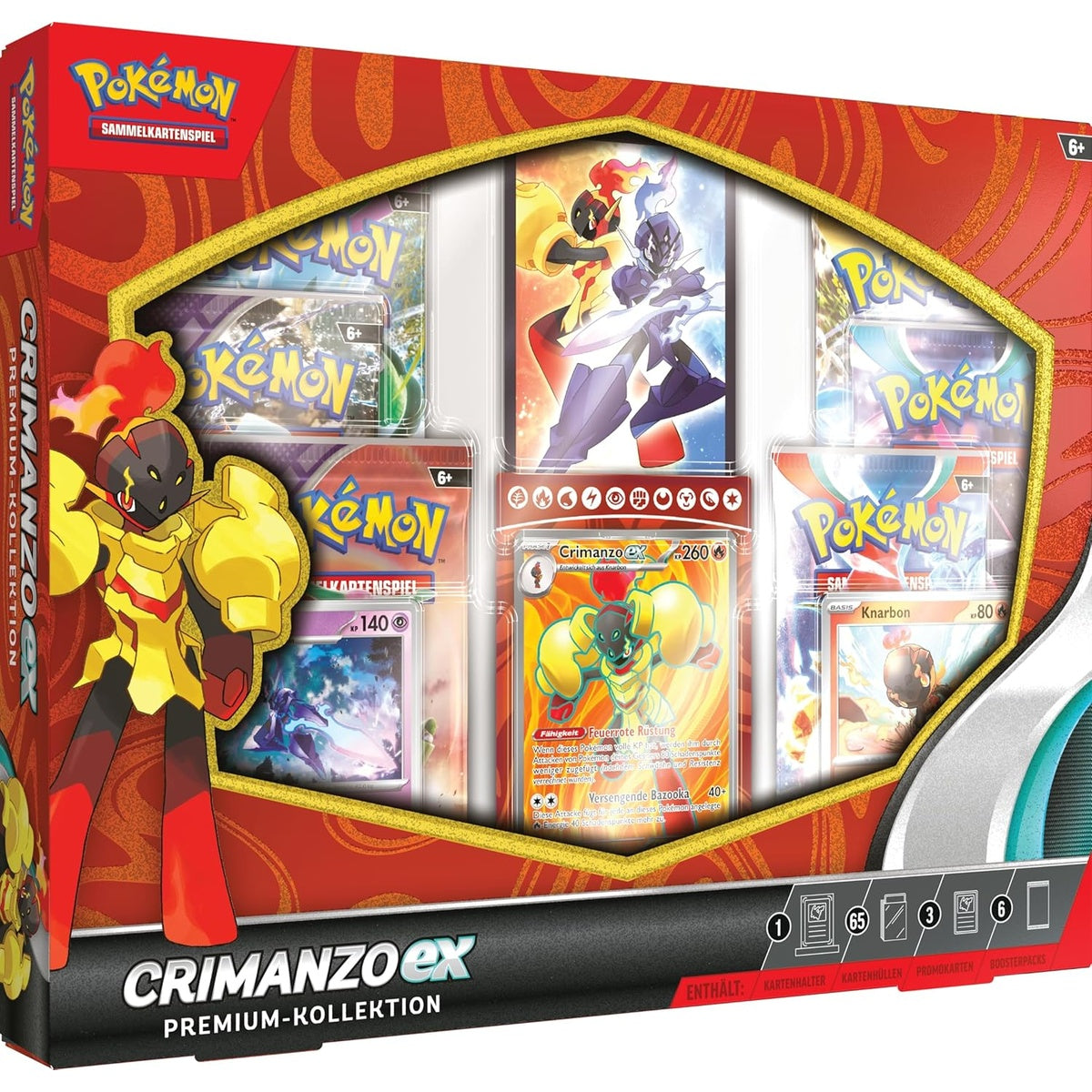 Pokémon-Sammelkartenspiel: Premium-Kollektion Crimanzo-ex kaufen – Original Pokémon bei DrisoCard