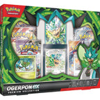 Pokémon-Sammelkartenspiel: Premium-Kollektion Ogerpon-ex (3 holografische Karten & 6 Boosterpacks) kaufen – Original Pokémon bei DrisoCard
