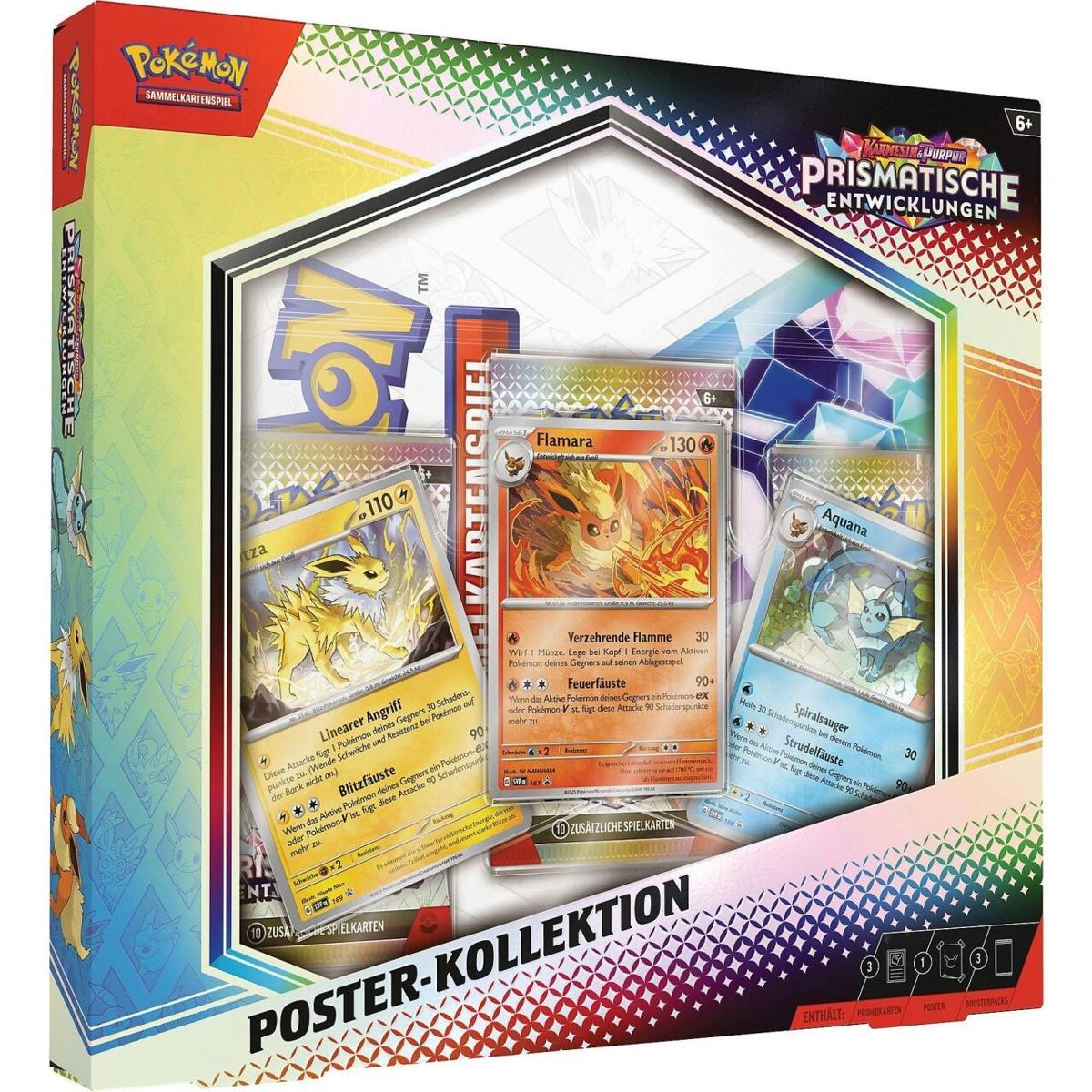 POKEMON KP08.5 Pokémon Karmesin & Purpur - Prismatische Entwicklungen Poster Collection kaufen – Original Pokémon bei DrisoCard