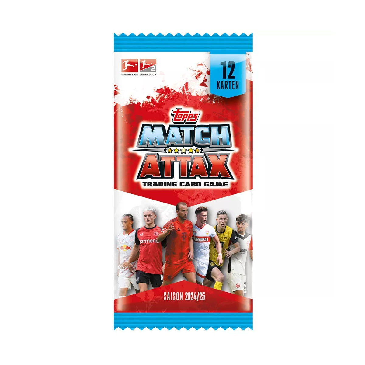 Topps Match Attax Bundesliga 2024/2025 – Trading Cards Booster mit 12 Karten kaufen – Original Sportkarten bei DrisoCard